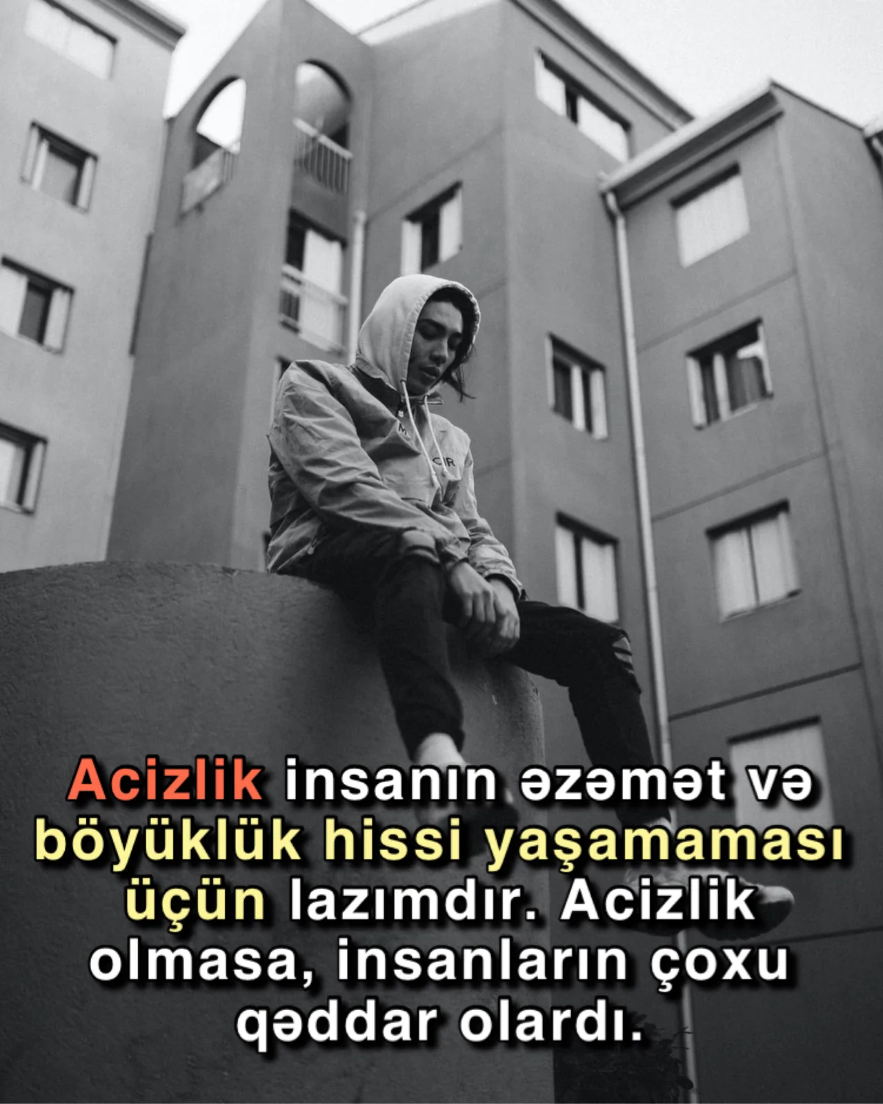 Acizlik insanı Allaha yaxınlaşdırır