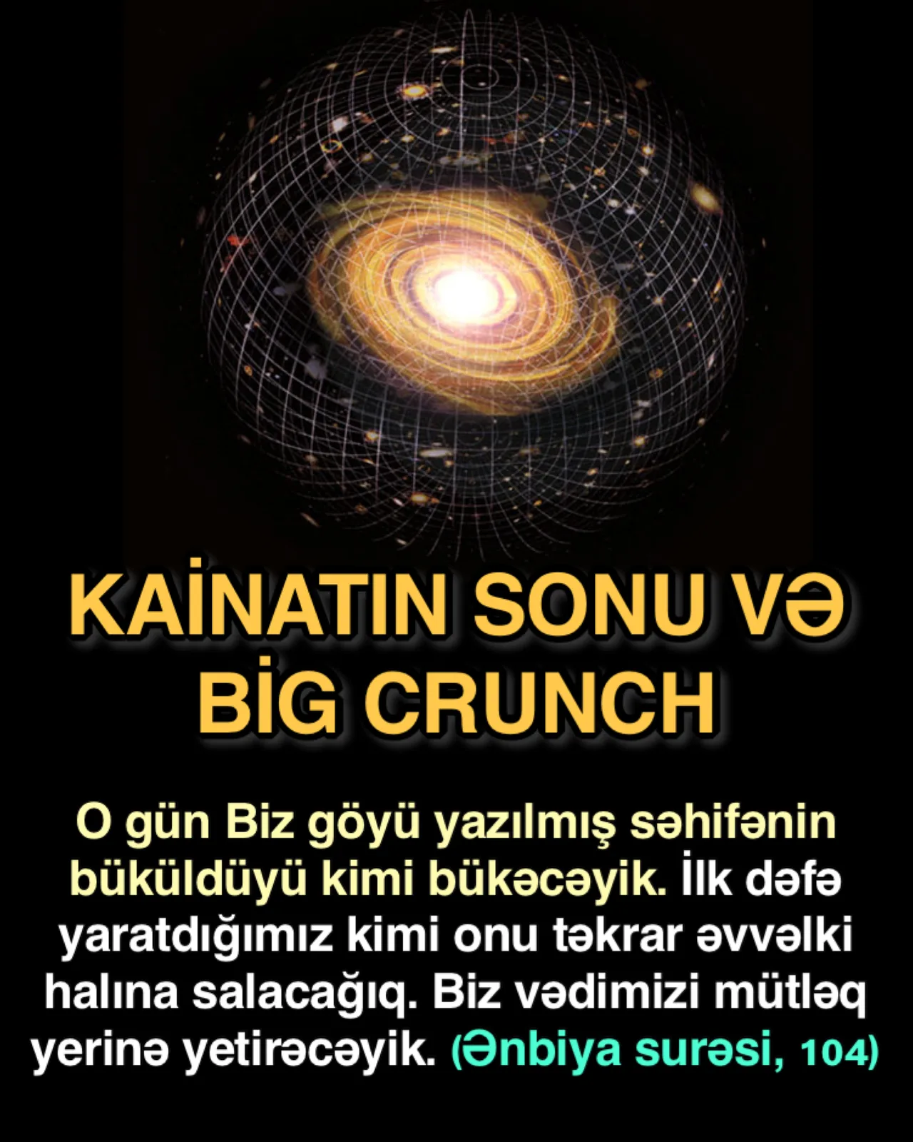 Big Crunch — kainatın çöküşü