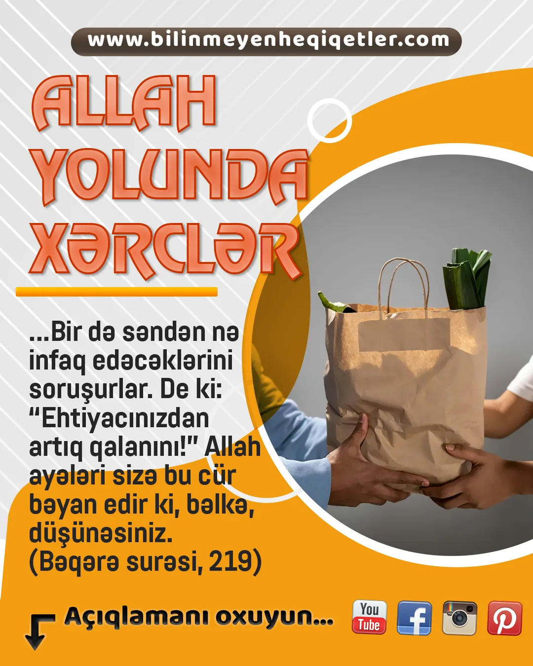 Allah bir ayəsində möminlərə böyük qurtuluş və səadətin Allah yolunda malları və canları ilə