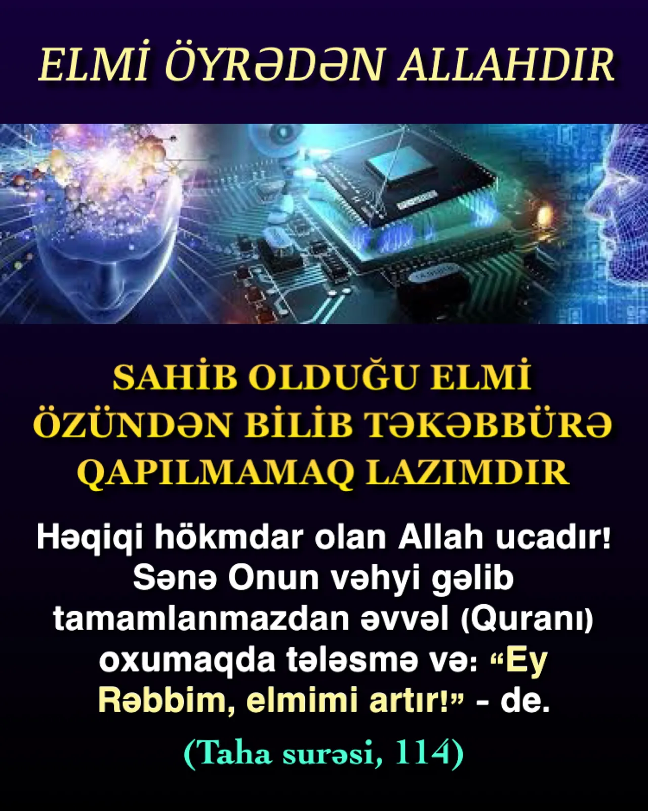 Allah hər yerdədir
