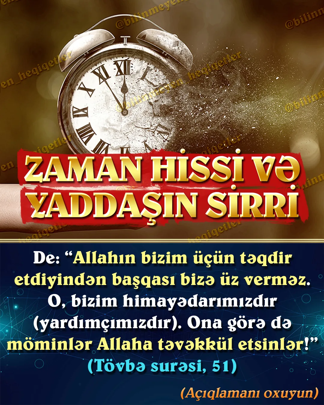 Allah qatında zaman yoxdur