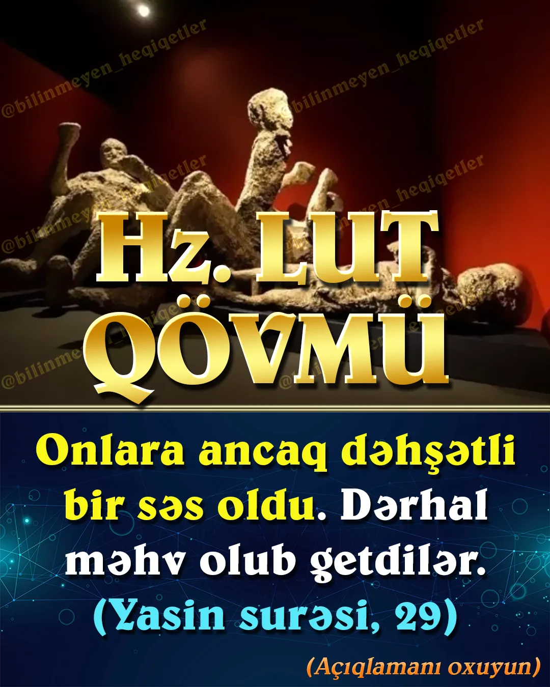 Allah Quranda “Batildən haqqa tapınaraq üzünü Allahın fitri olaraq insanlara verdiyi dinə