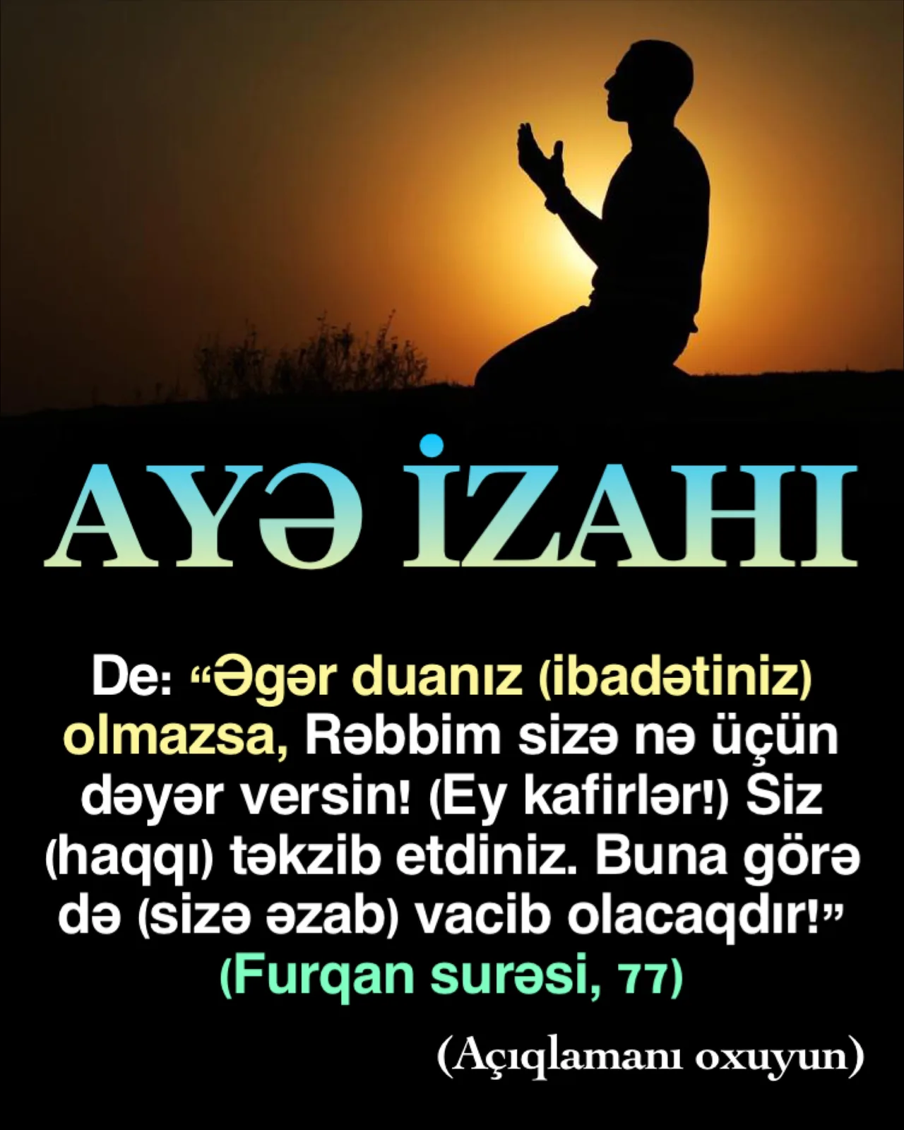 Allahdan başqasını ilah edənlər, yəni müşriklər də bəzən Allaha dua edərlər