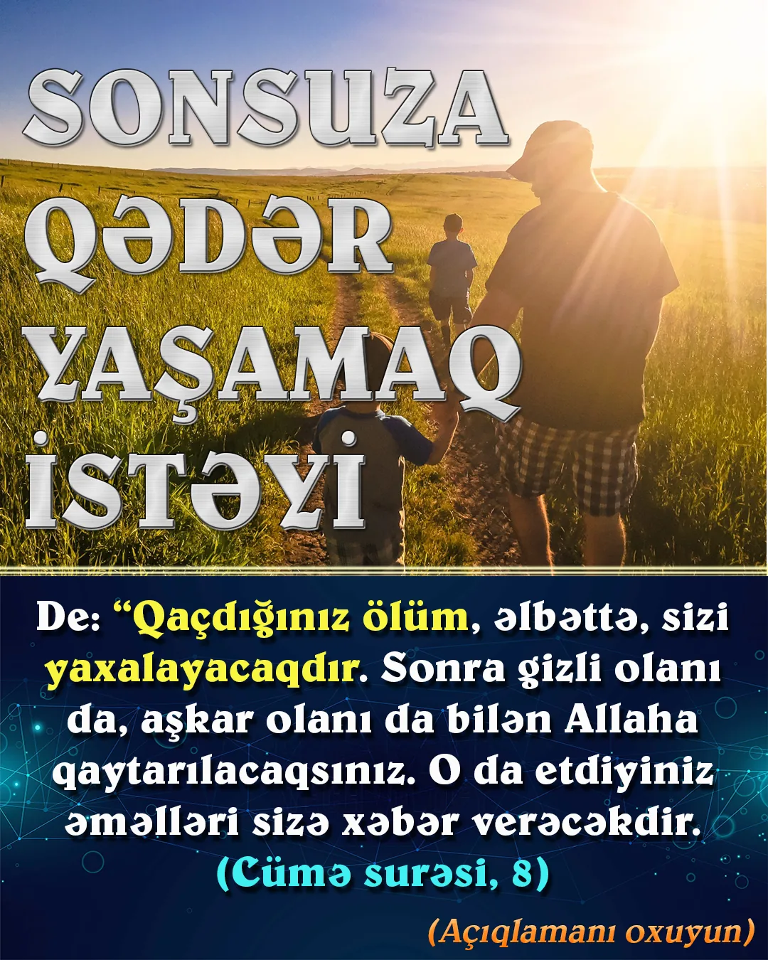 Allahın və axirətin varlığına qəti olaraq iman etməyən “cahil” cəmiyyəti mənsublarının ən