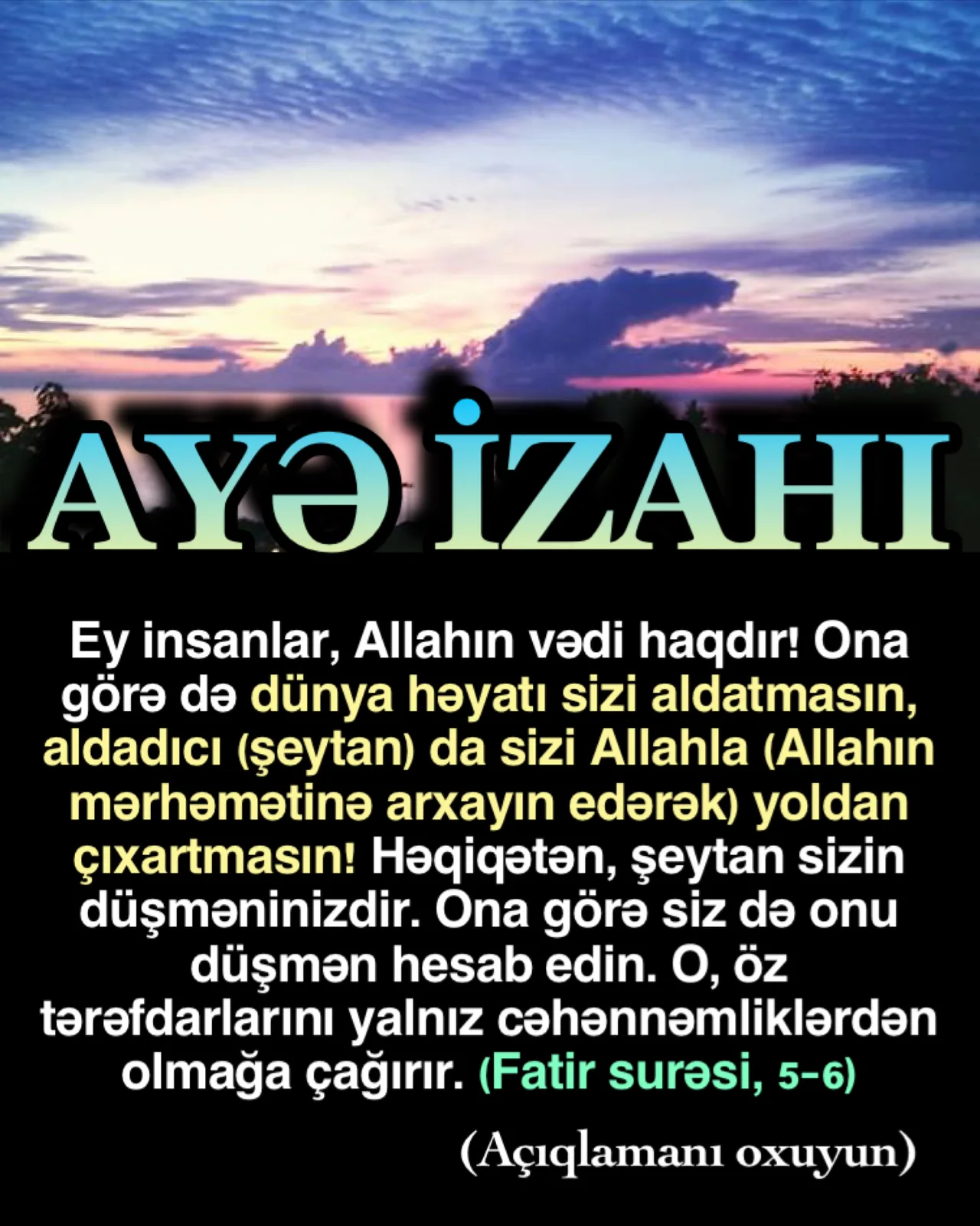 Allahın vədi: “İslam dünyaya hakim olacaq”, hz