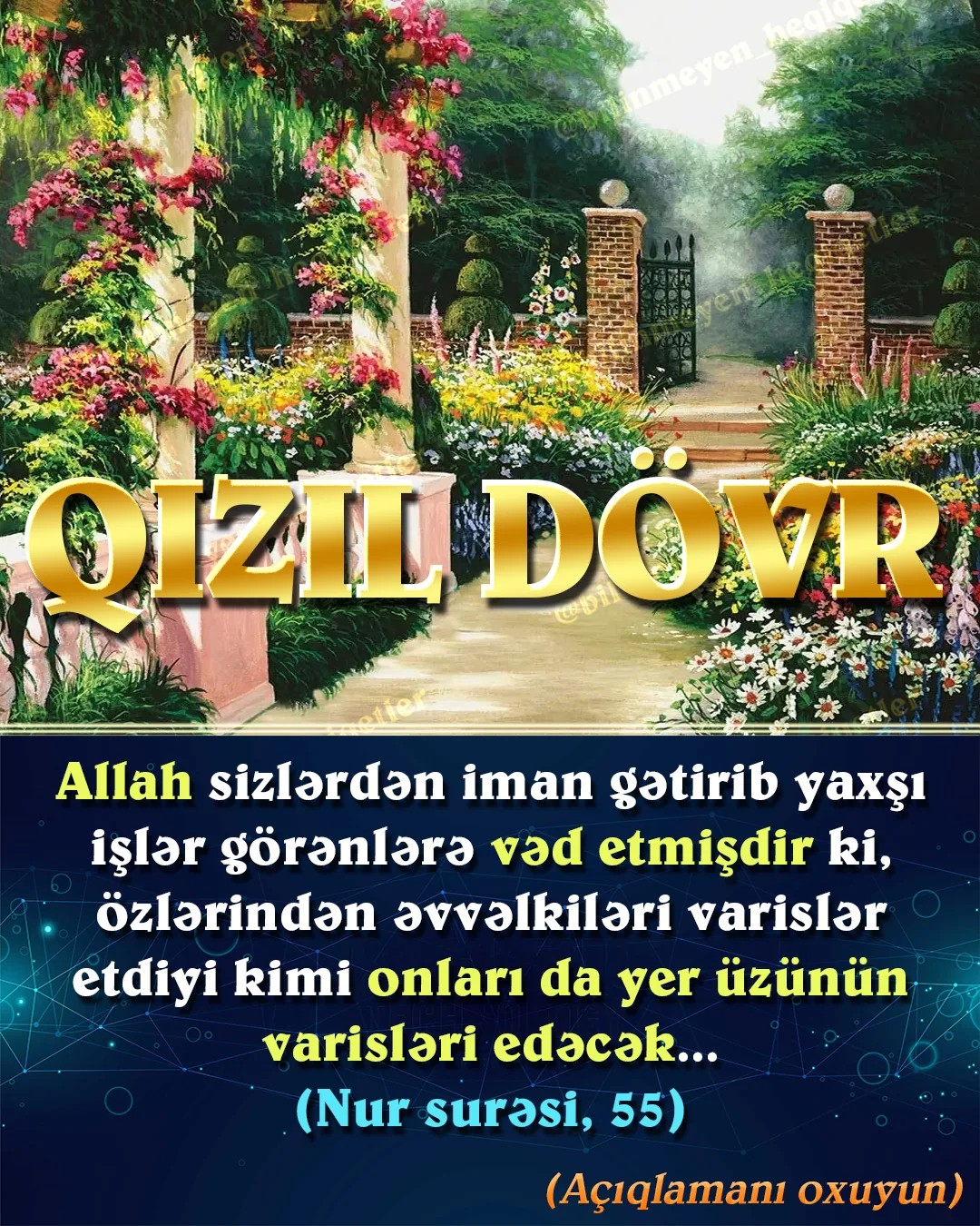 Axırzaman anlayışı bir çox insan üçün tanış anlayış olmaya bilər