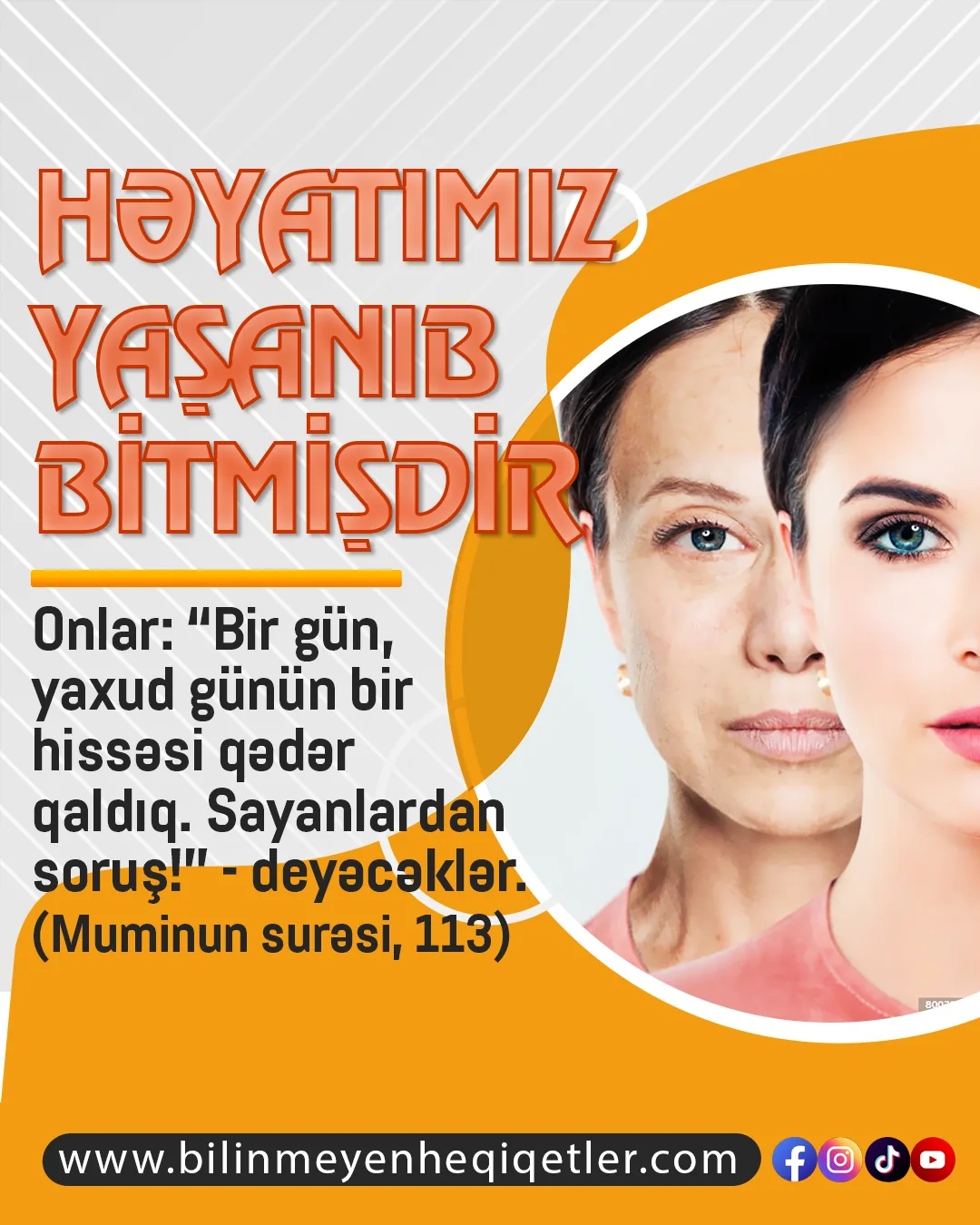 Həyatımız yaşanıb bitmişdir