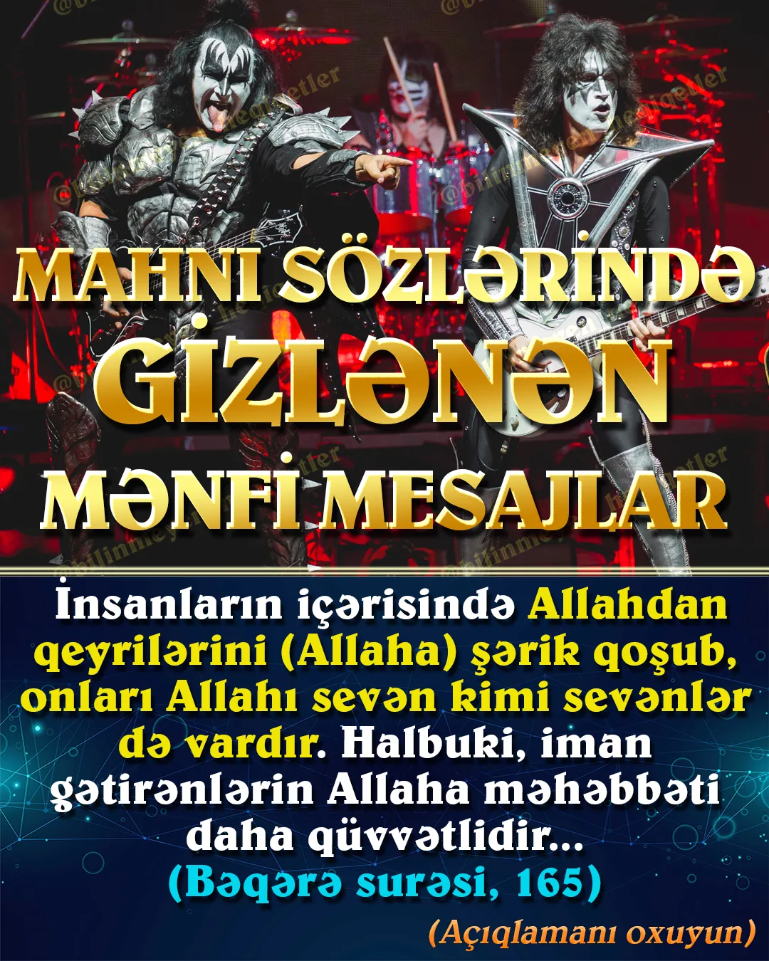 Çox vaxt bəlkə də heç əhəmiyyət vermədən dinlənilən mahnı sözləri insanların ümumi