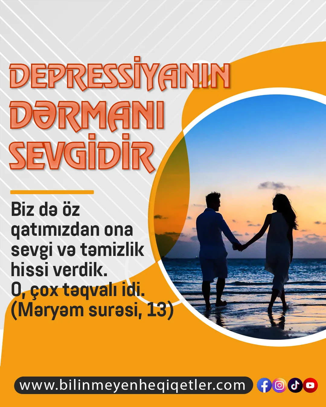 Depressiya bugün çox geniş rast gəlinən, güclü mənfi təsiri olan, buna görə də “dövrümüzün