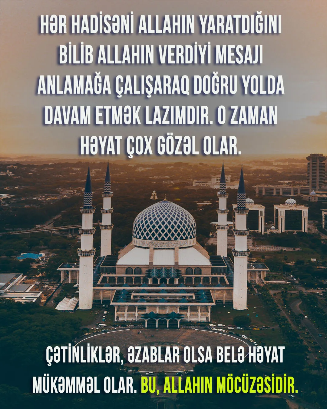 Din əxlaqından uzaq insanların hədəfləri