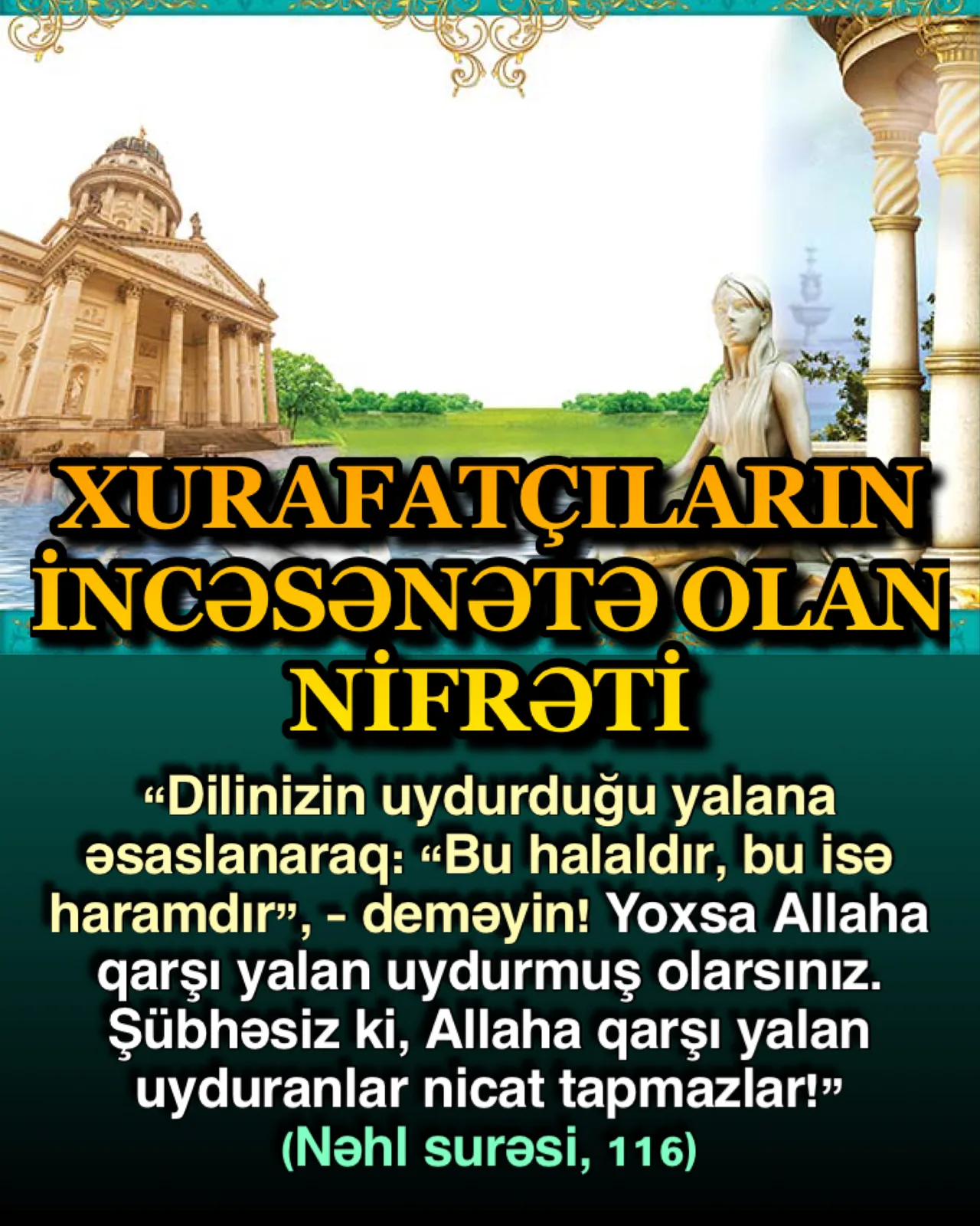 Qadınları Qurandan uzaq tutan uydurmalar