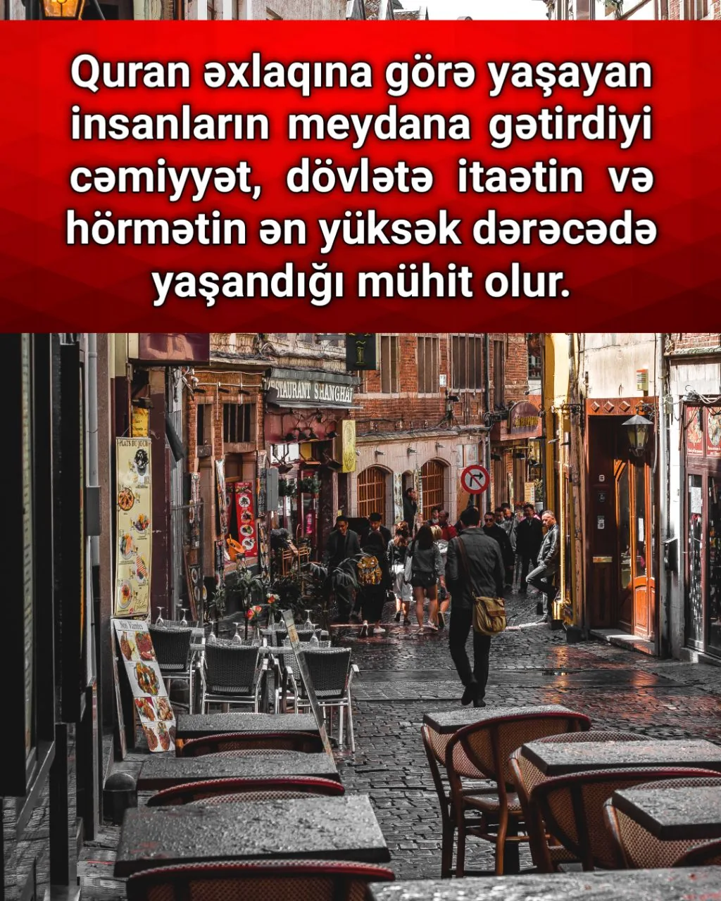 Allah sevgisi cəmiyyətə nə gətirir