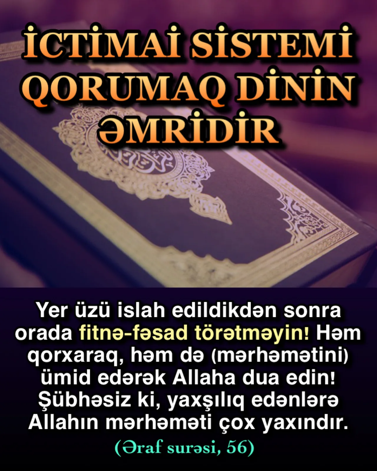 Dinsiz mühitdə ailə anlayışı dağılar