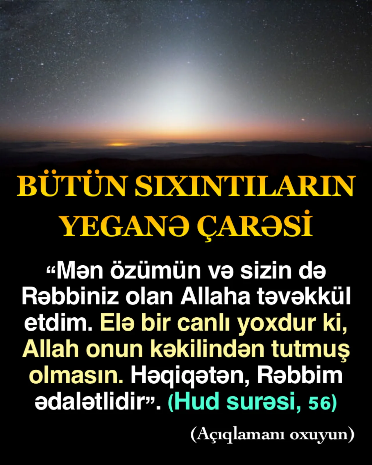 Hər insanın fərqli həyatı