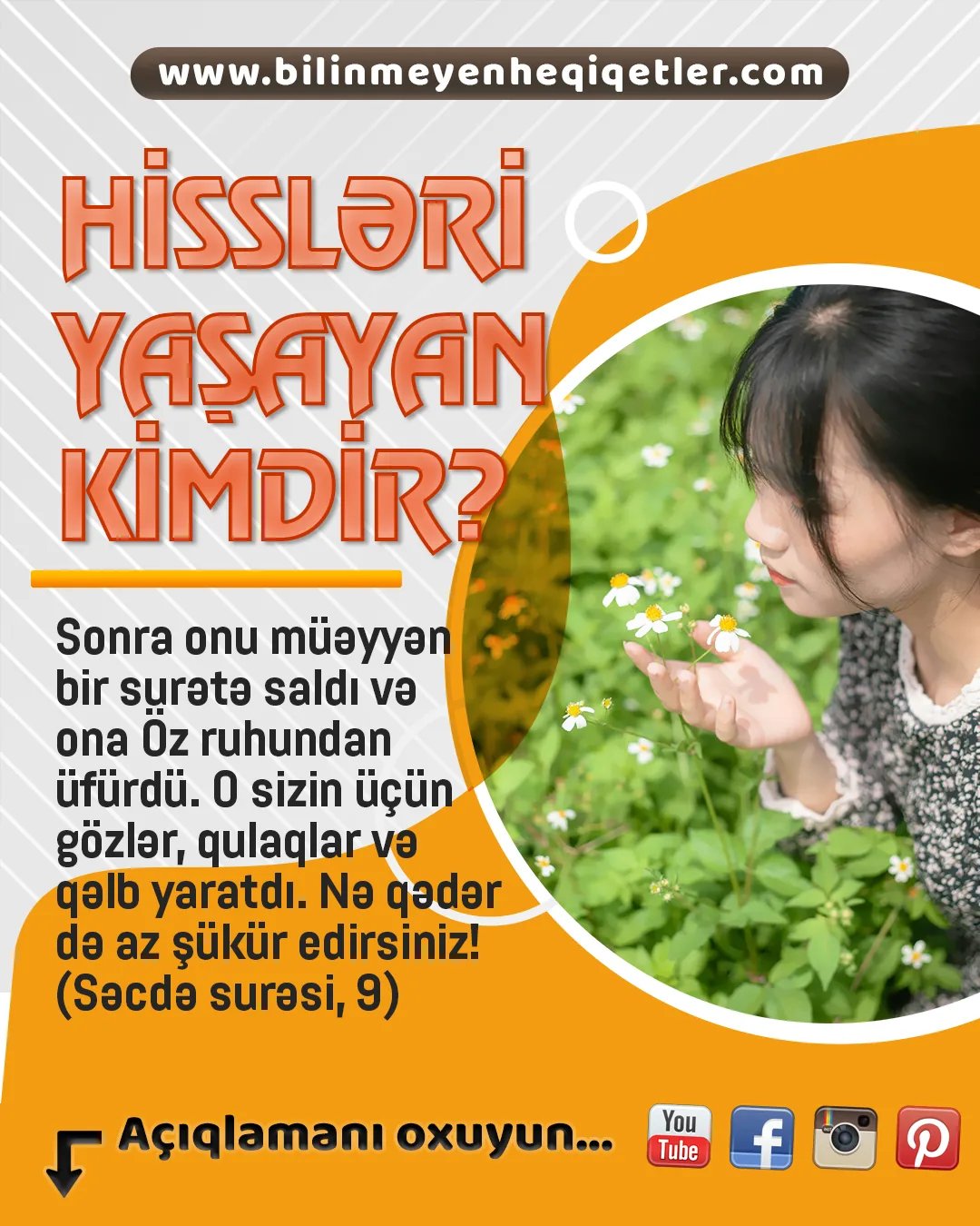 Əgər həyatımıza aid bütün hisslərin beynimizdə əmələ gəlirsə, o zaman bütün bu hissləri