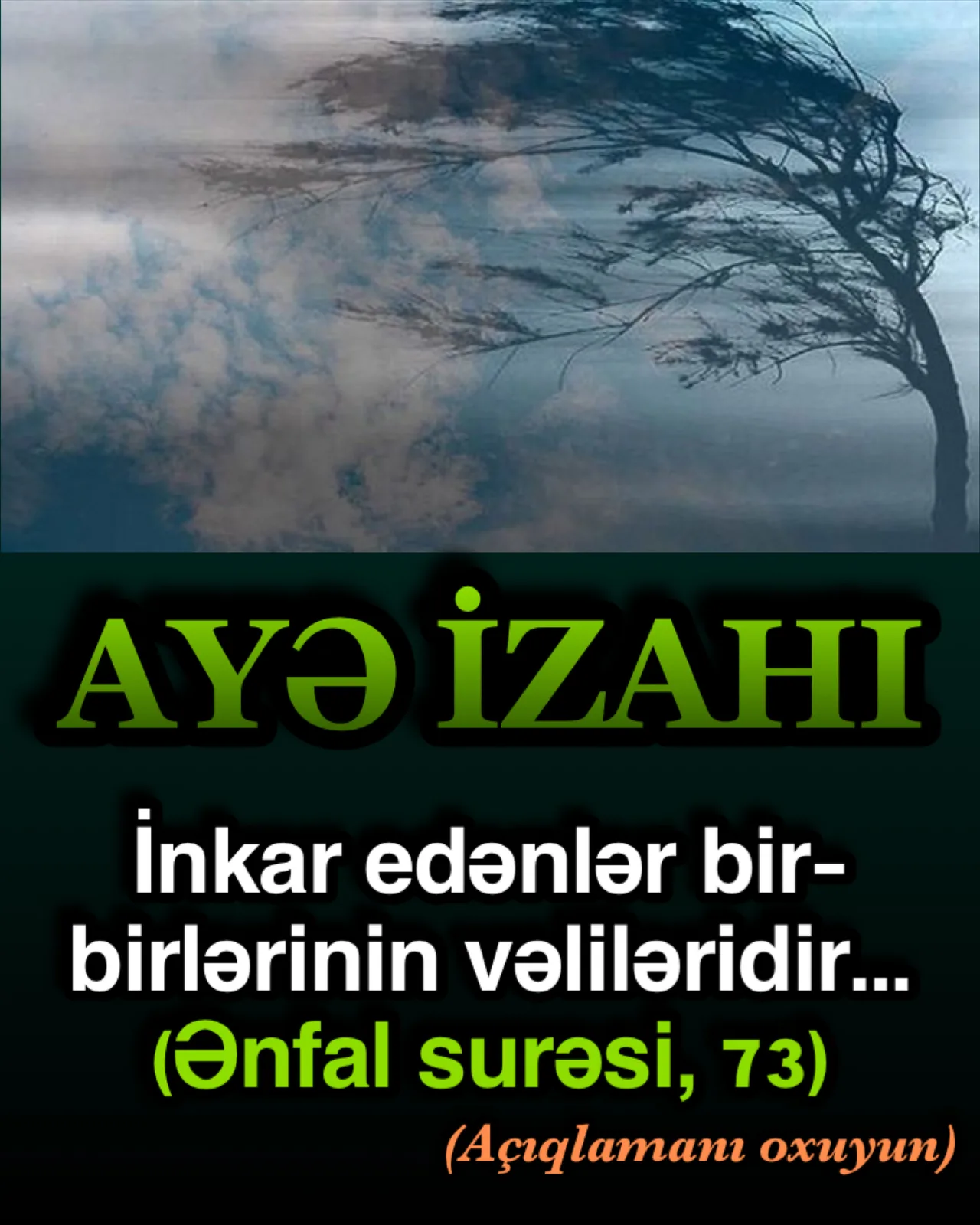 Ənfal surəsi, 73-cü ayə