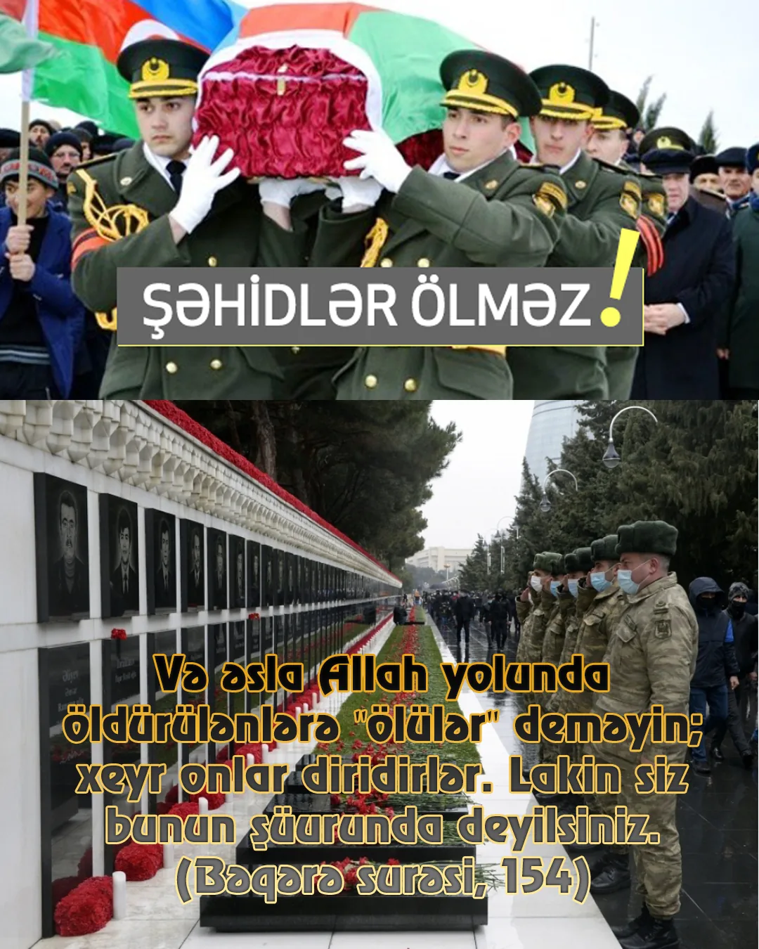 Ölümü özünüzdən uzaqlaşdırın ayəsi