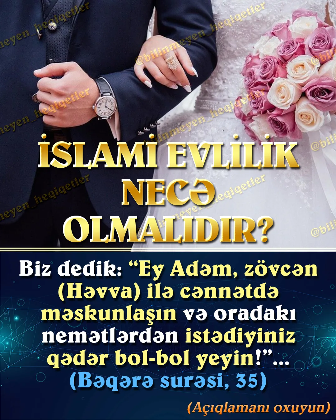 Evlilik saf sevgi ilə olar (2)