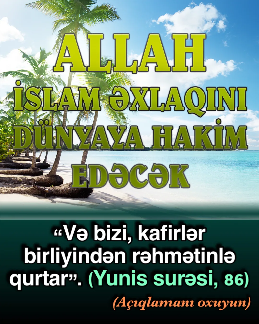 Fərasətlə və bəsirətlə baxan hər kəs, mehdiyyətin Quranı əhatə edən bir mövzu olduğunu açıqca (2)