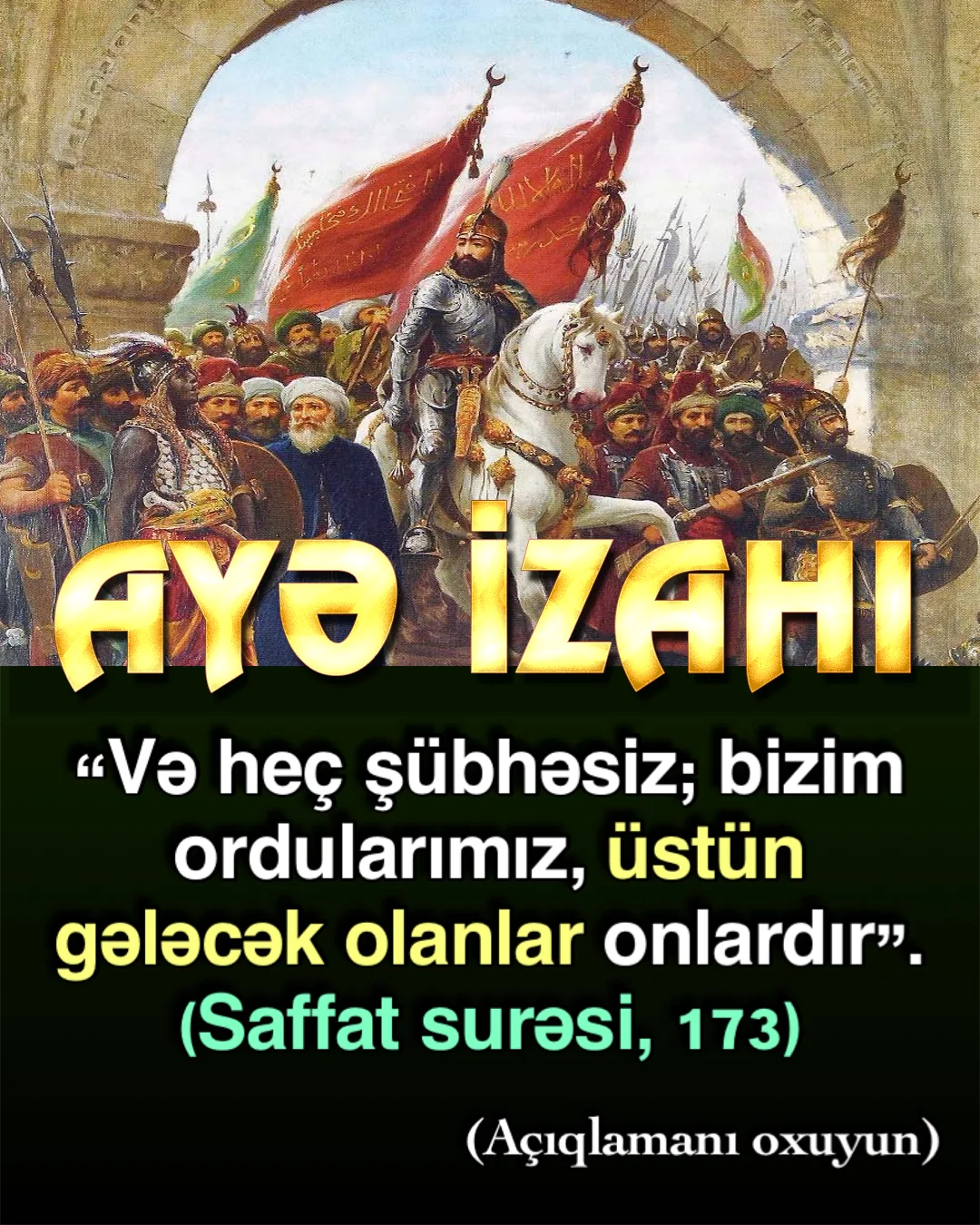Fərasətlə və bəsirətlə baxan hər kəs, mehdiyyətin Quranı əhatə edən bir mövzu olduğunu açıqca