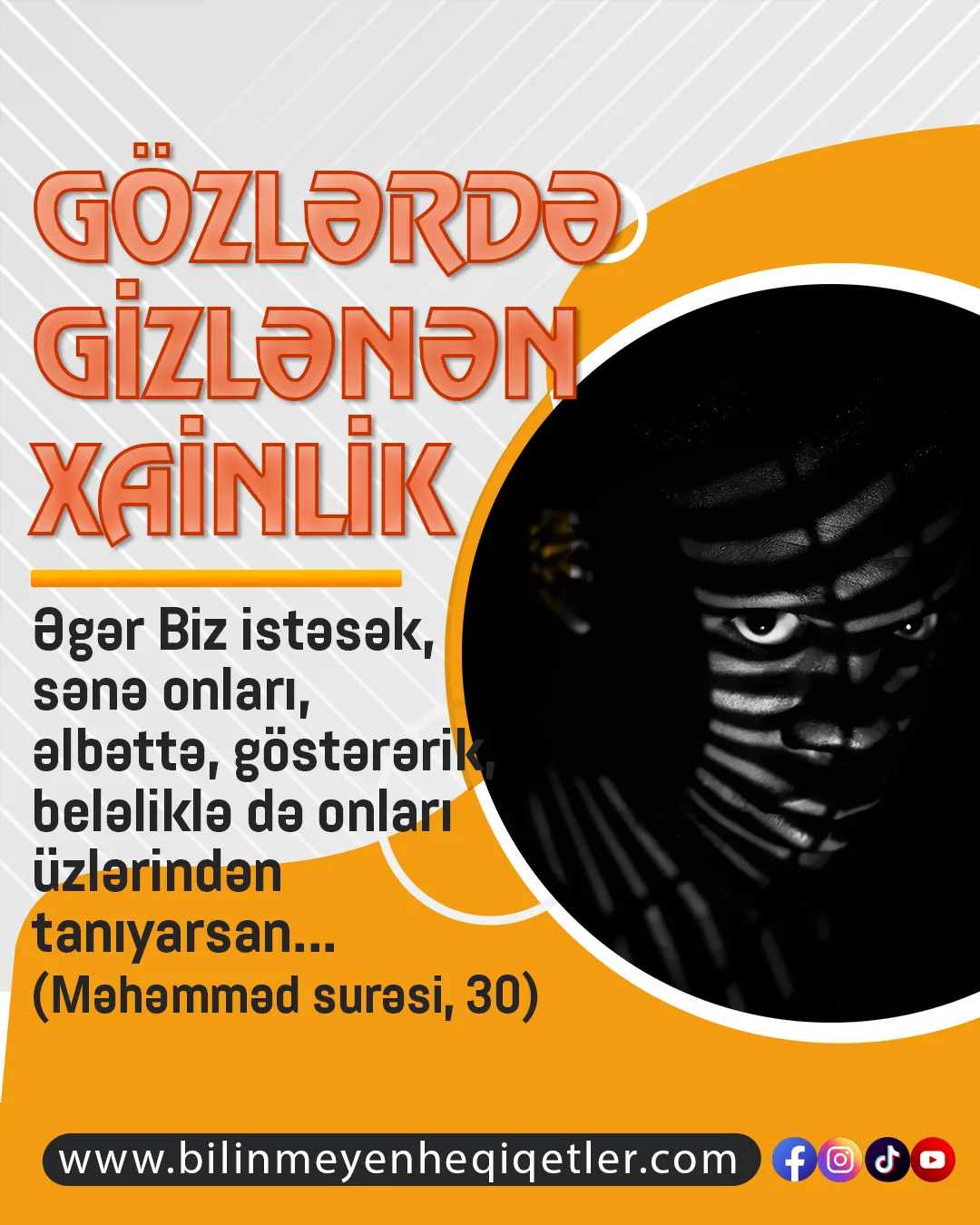 Gözlər, insanın ruhunda yaşadığı bütün duyğuları əks etdirən mühüm səmimiyyət meyarıdır