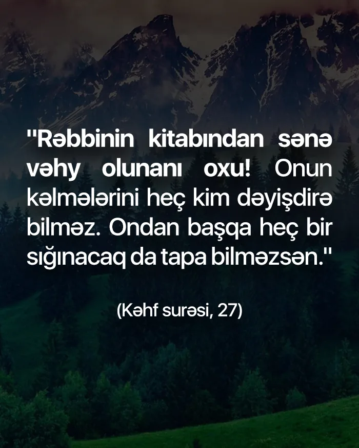 Həqiqi dini öyrənməyin qaynağı Qurandır