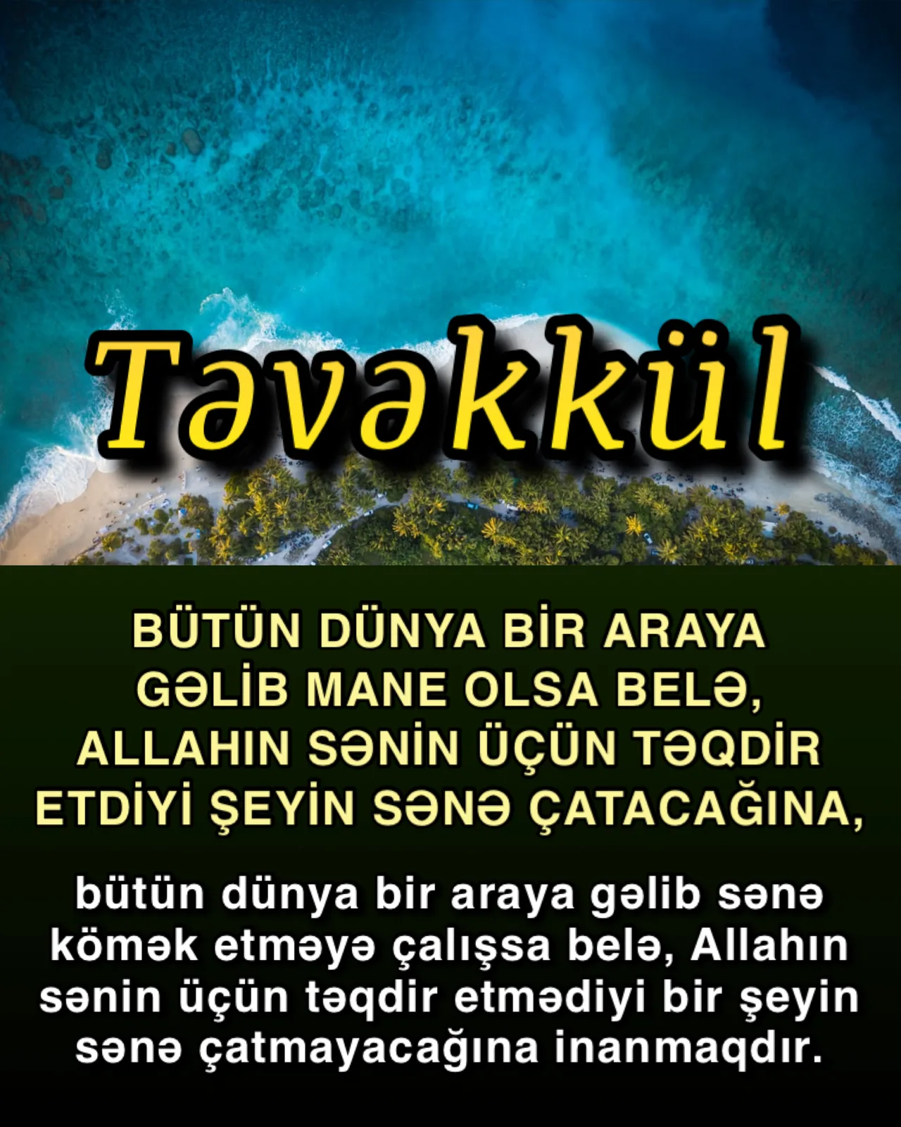 Hər şeydə xeyir görmək