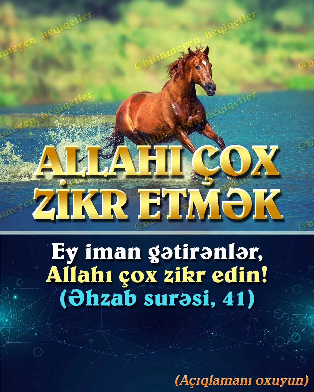 Həyatını Allaha həsr etmək, Onun rizasına uyğun yaşamaq istəyən insan Allah ilə yaxın dialoq