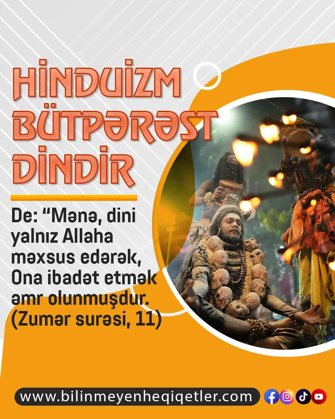 Hinduizm bütpərəst dindir