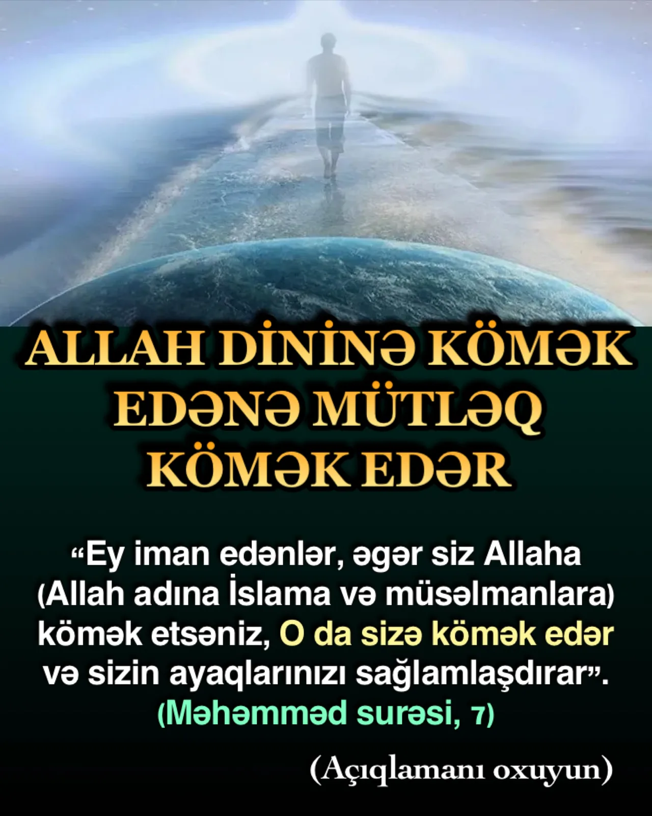 İman edənlər həyatı boyunca Quran əxlaqını insanlar arasında yaymaq, insanların Allaha iman