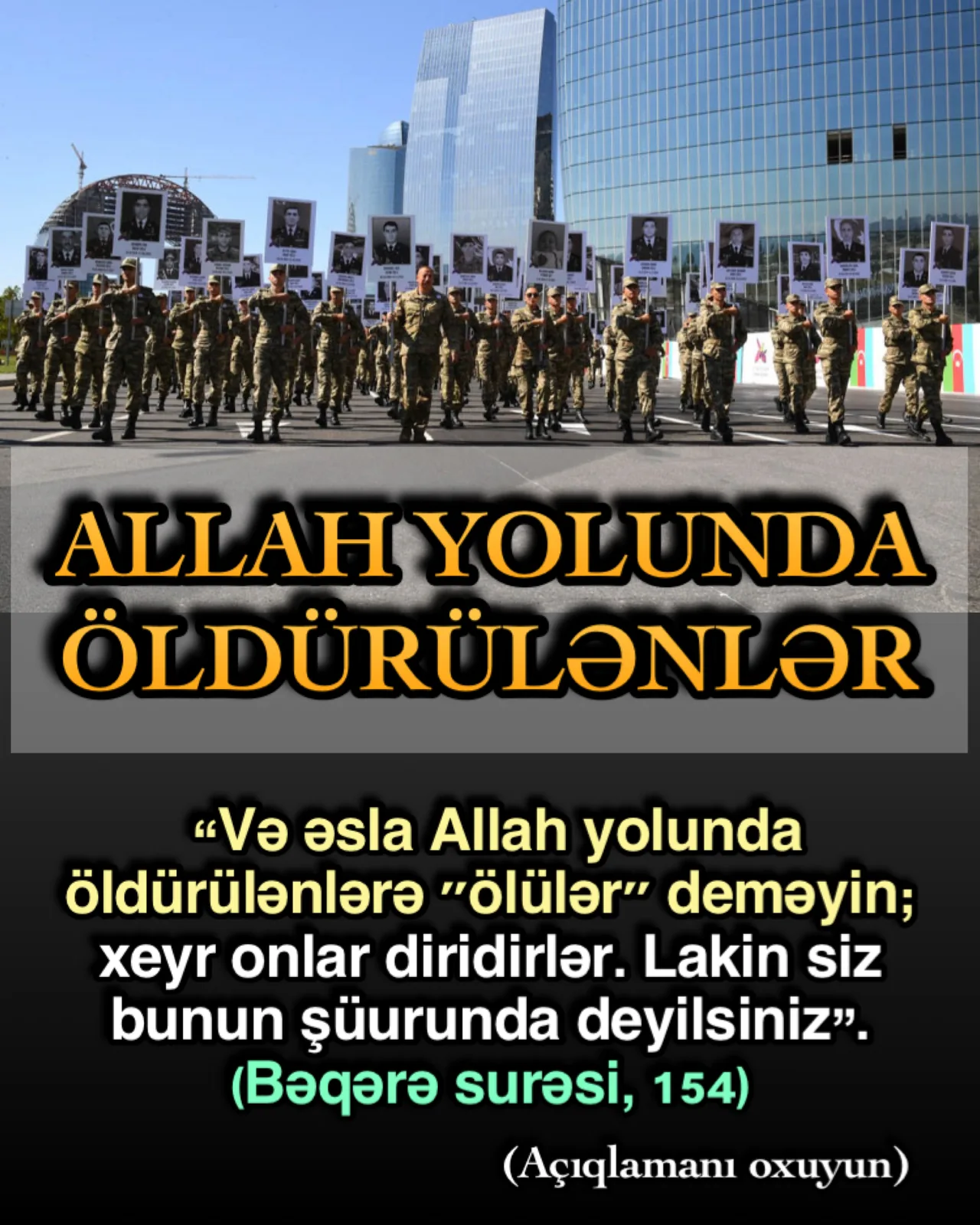 İman edənlərə Quranda bildirilən sirlərdən biri də Allah yolunda ölənlərin əslində “ölü” (2)