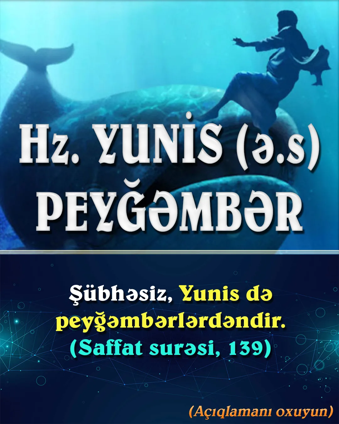 İnsan nə qədər çətin və çarəsiz vəziyyətdə qalsa da, həmişə Allaha güvənməli və Ondan kömək