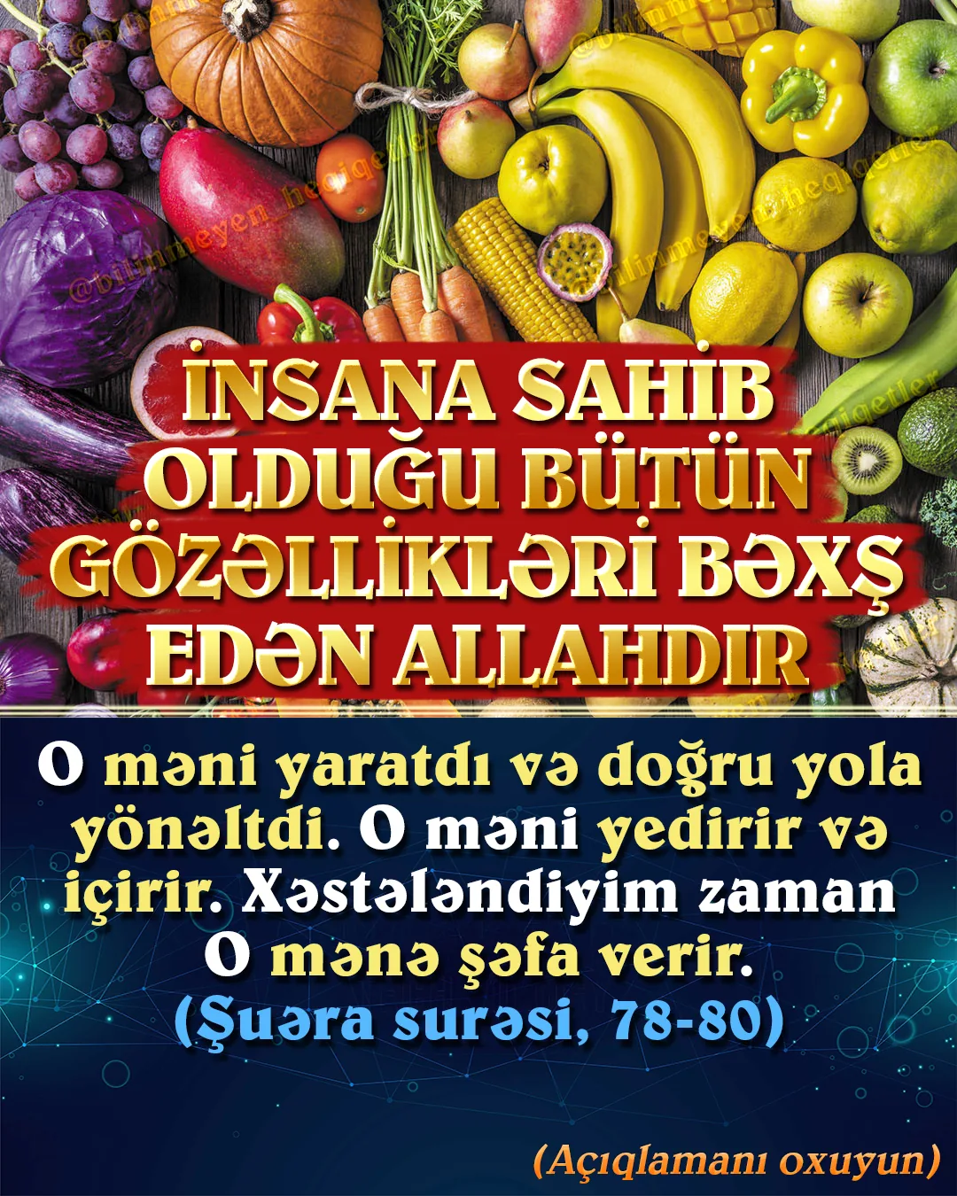 İnsan, ona kiçik qulluq göstərən və ya yaxşılıq edən bir insana, bu gözəl davranışına görə