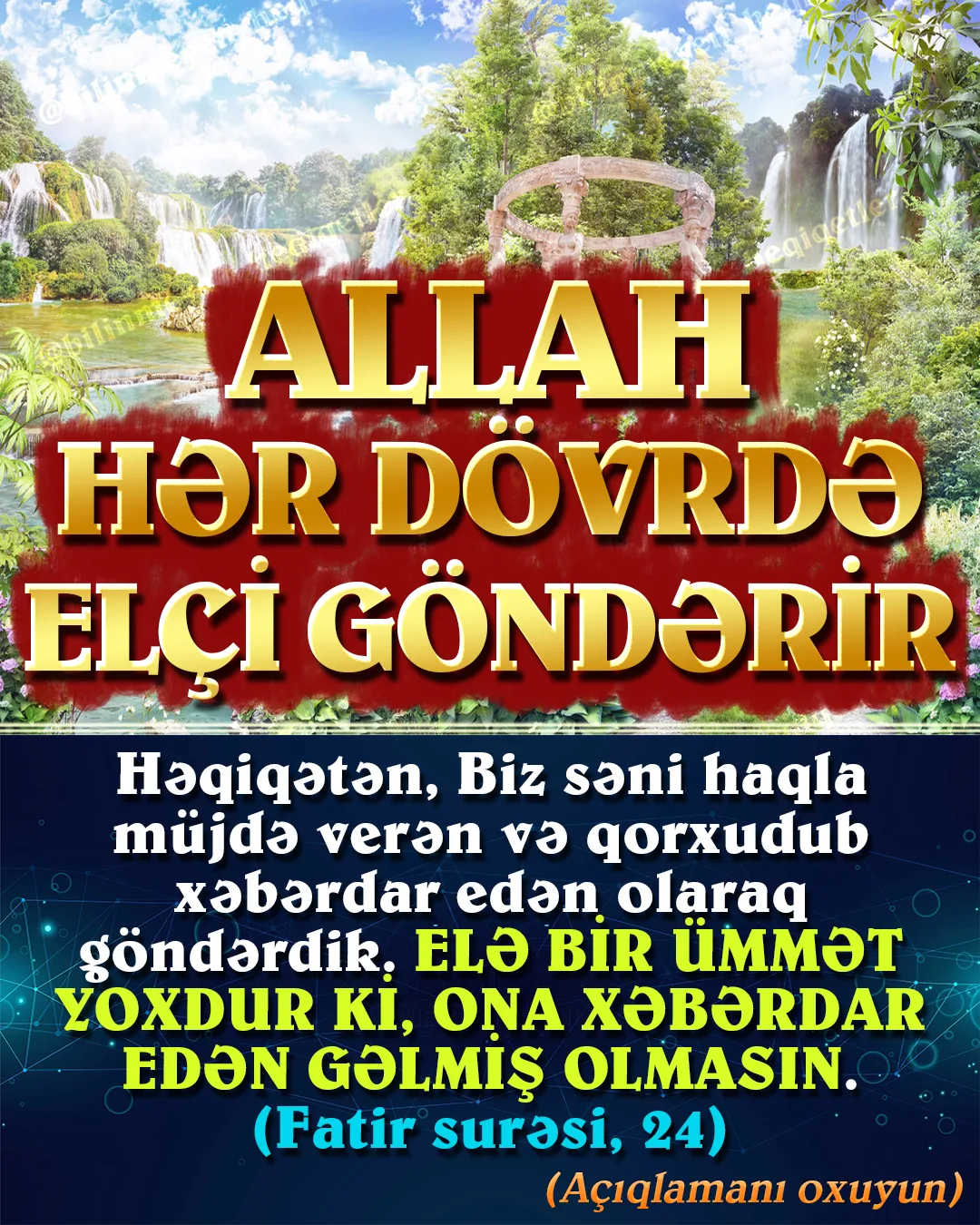 İnsan yaradılış etibarilə verdiyi sözləri unutmağa, nəfsinin istəklərinə tabe olmağa və