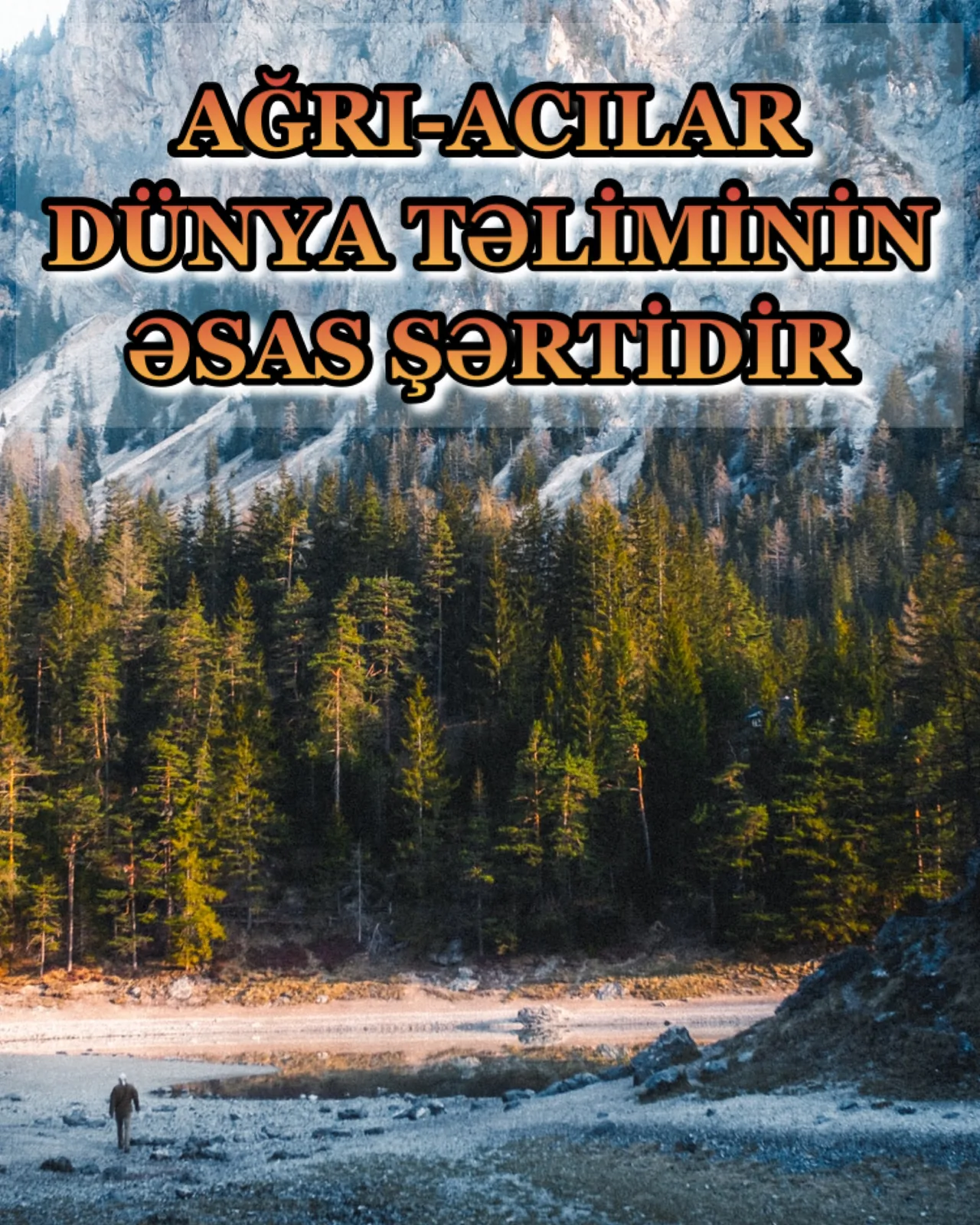 İnsanın yaradılış məqsədi
