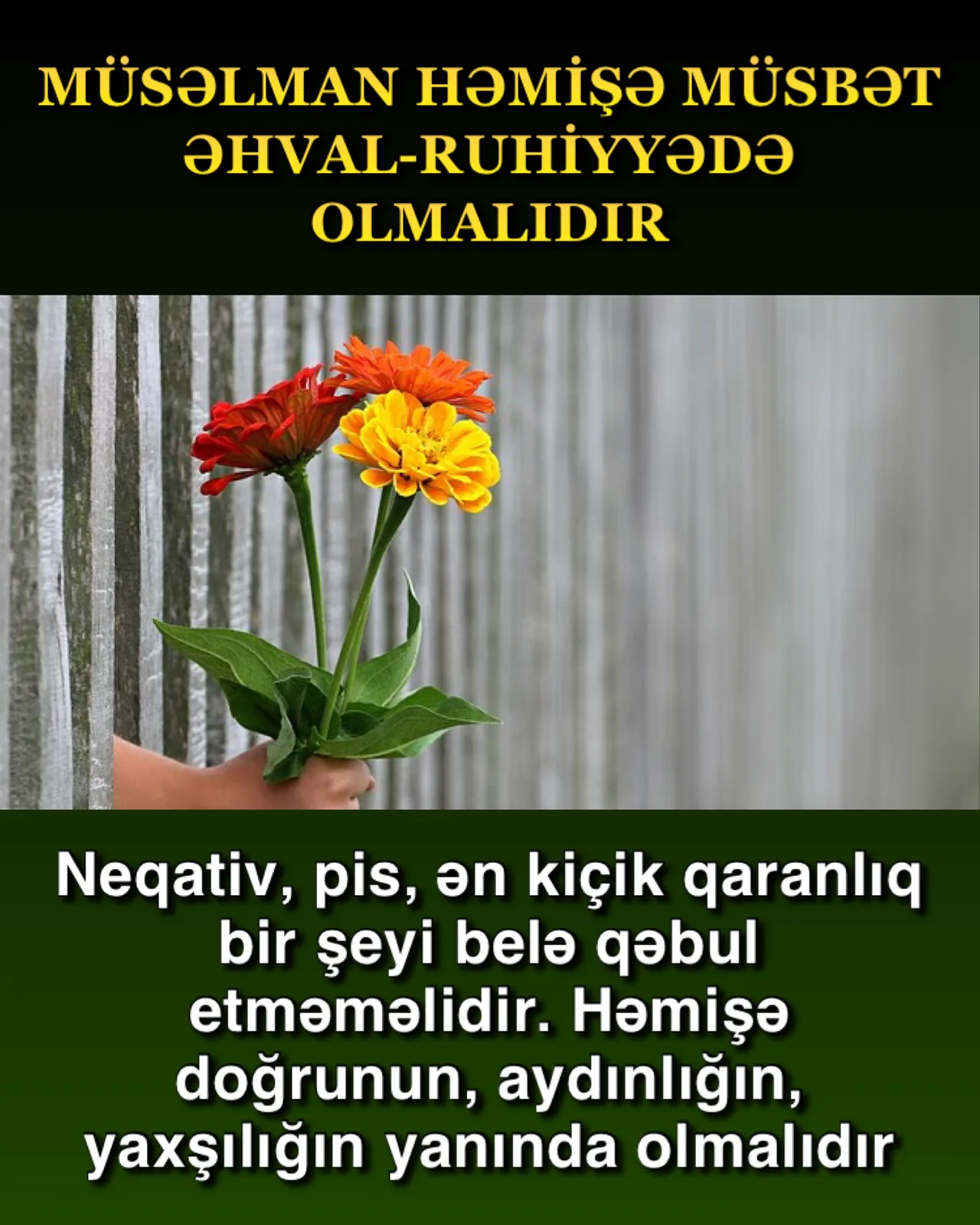 İnsanın yaradılışı din əxlaqına uyğundur