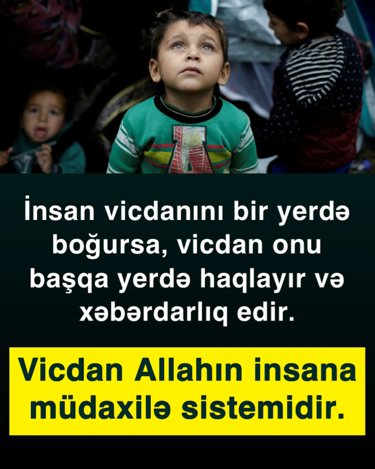 İnsanları fərqləndirən əsas xüsusiyyət: vicdan