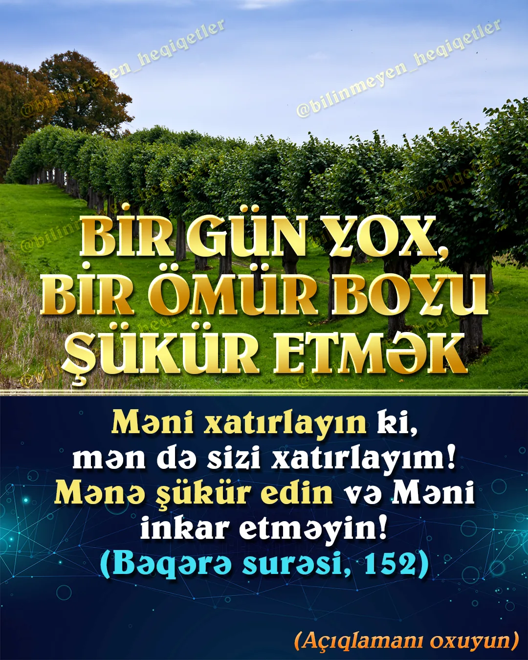İnsanların bir çoxu xoş xəbər aldıqda, ya da çox sevdikləri bir əşyaya sahib olduqda, yaxud da (2)