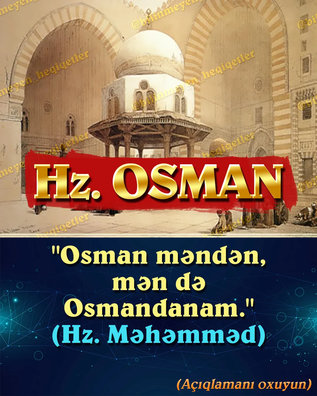 İslamı ilk qəbul edənlərdən olan hz