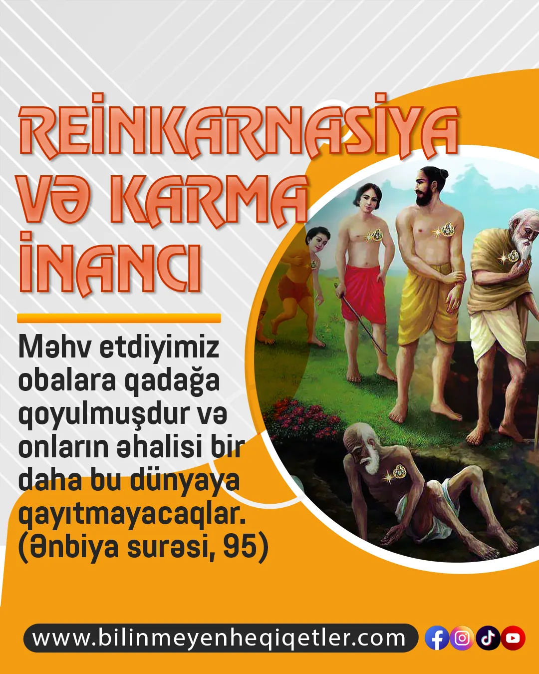Karma və reinkarnasiyanın nə olduğu haqqında insanlar ümumiyyətlə səhv bilirlər