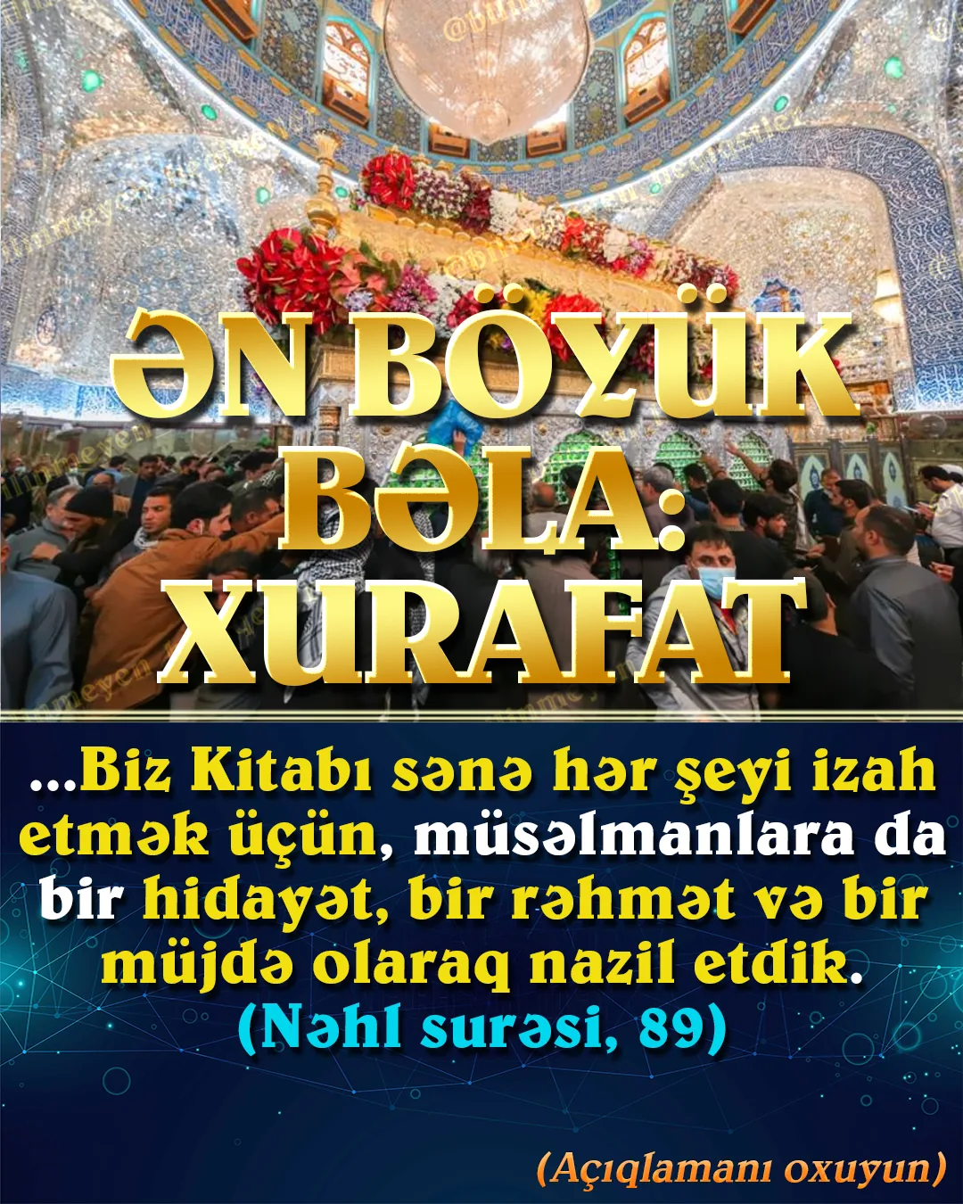 Küçədə kimdən soruşsanız sizə dünya səviyyəsində sülhü və əmin-amanlığı bərpa etməyin demək