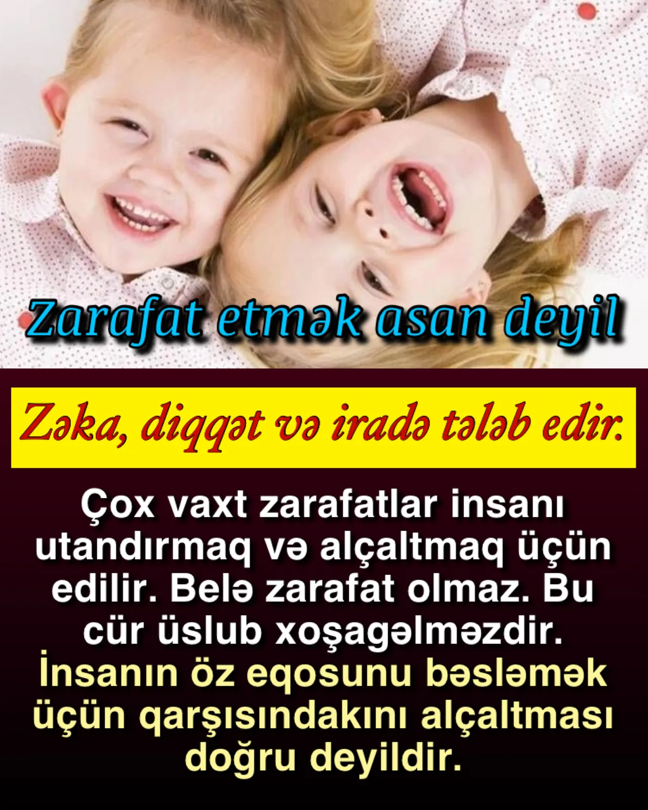 Lağ etmək üçün yalan danışmaq