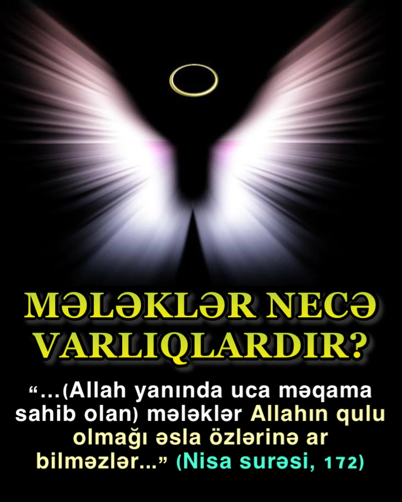 Mələklərin vəzifələri və xüsusiyyətləri