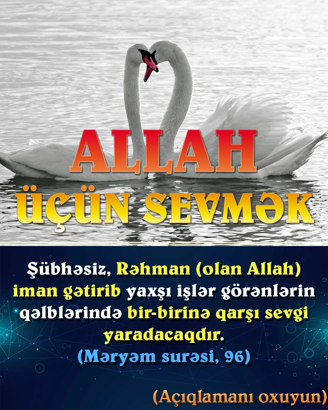 Mömin həyatını Allaha həsr etmişdir