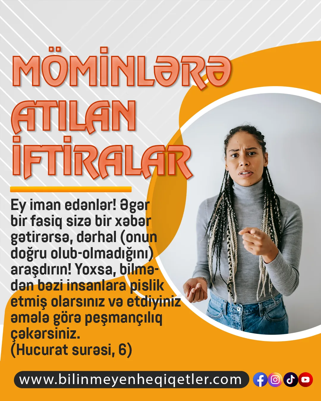Möminlər: “Allahdan başqa bir hakimmi istəməliyəm?!