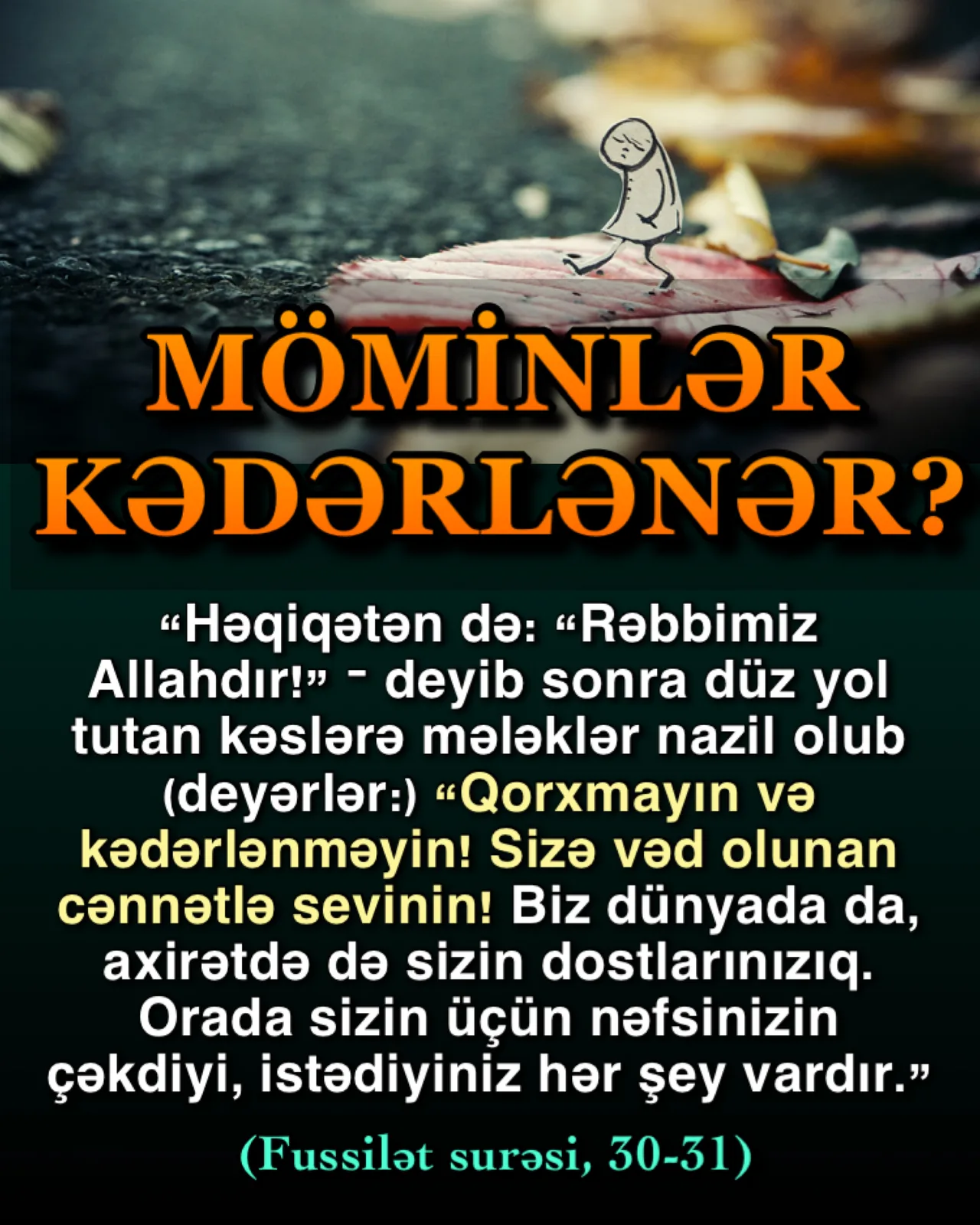 Möminlər kədərlənər?