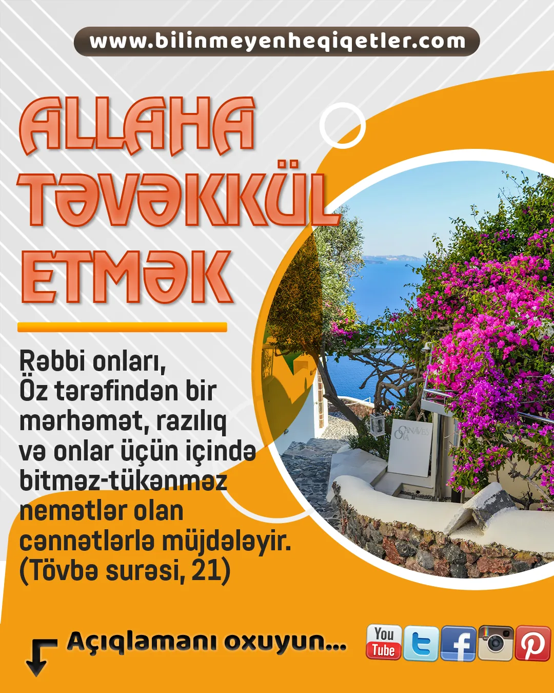 Möminlər, şərtlər hər nə olursa-olsun, daim Allaha güvənən, həmişə Ona yönələn, davamlı Onu
