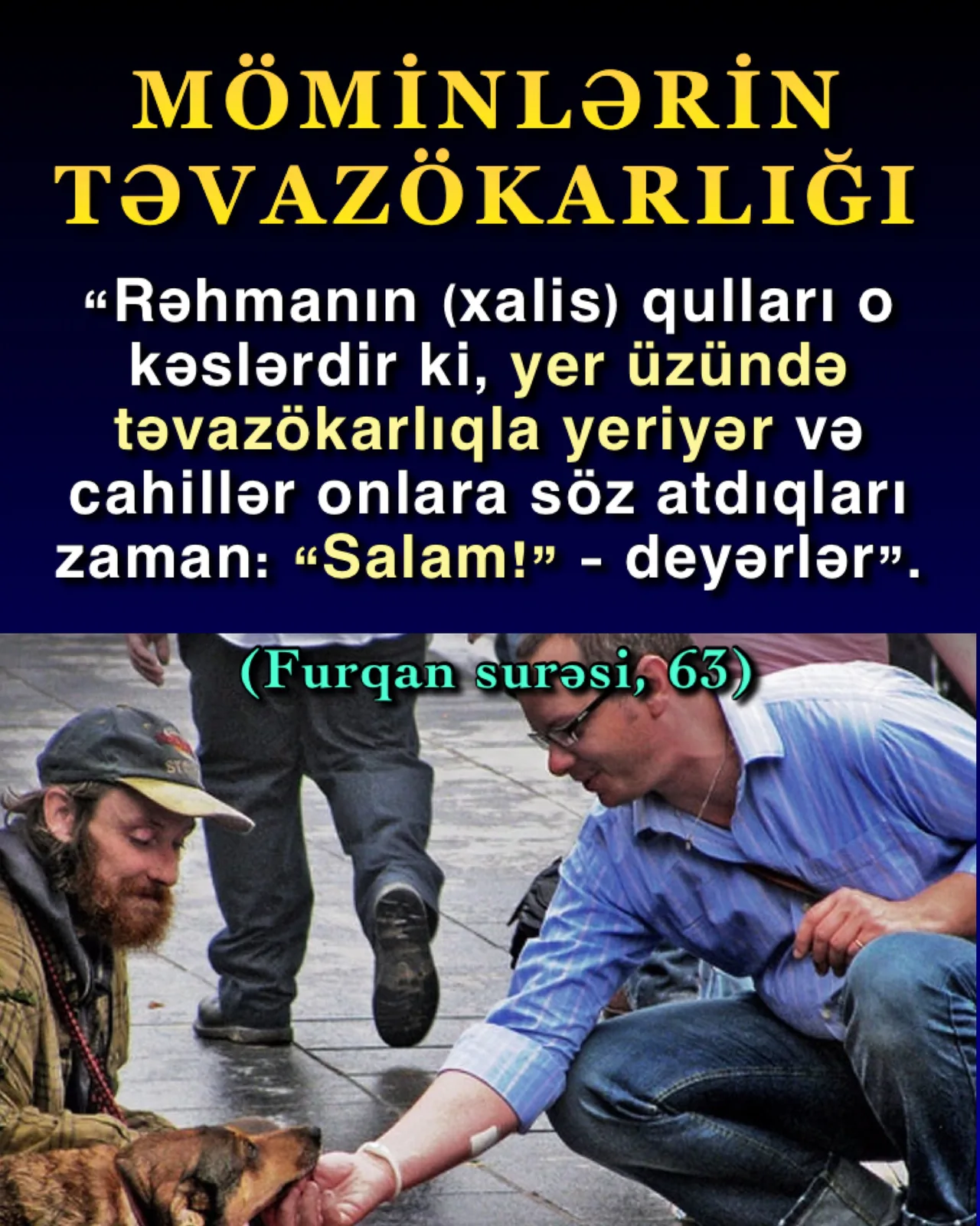 Möminlərin təvazökarlığı