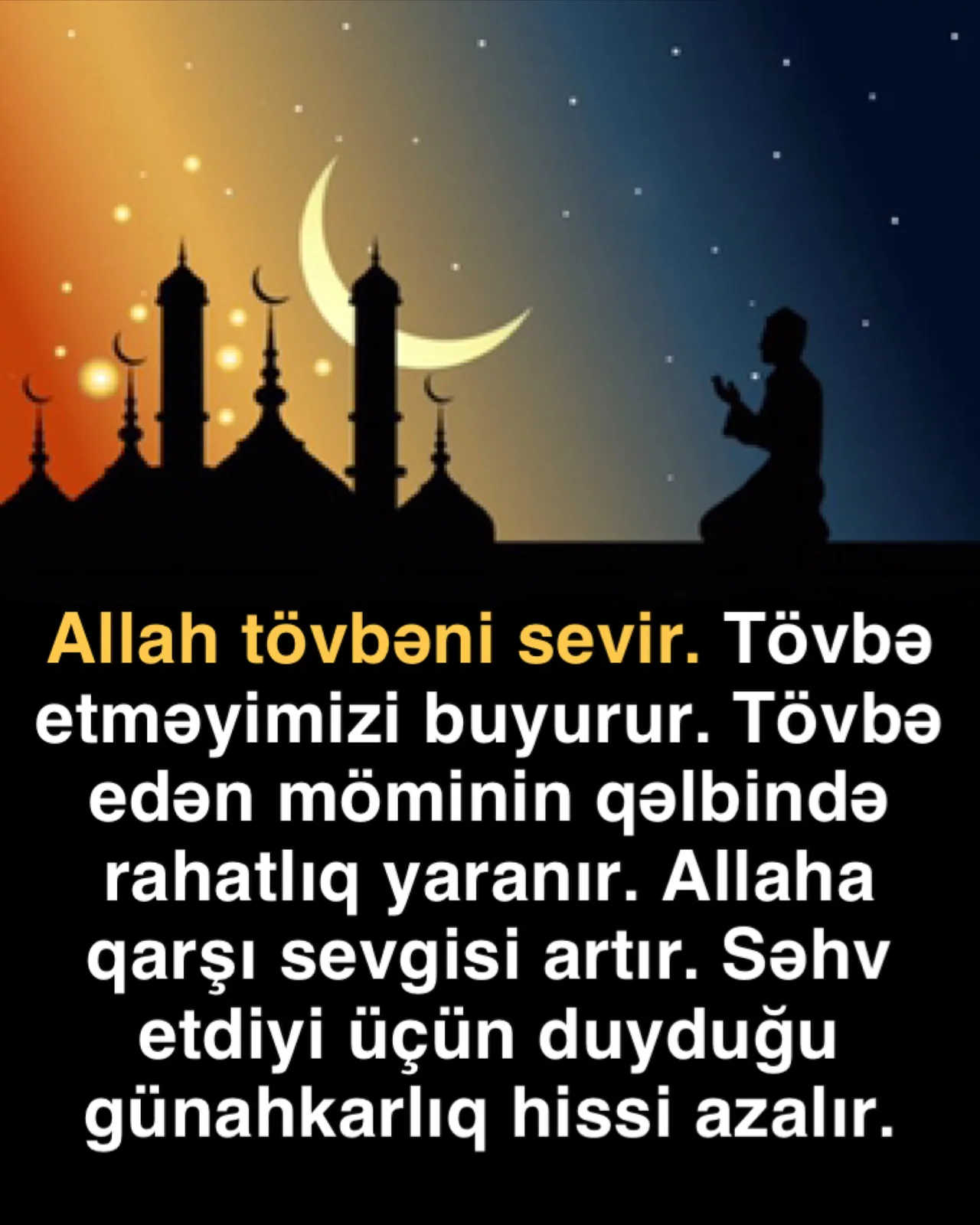 Möminlərin tez-tez tövbə etməsi