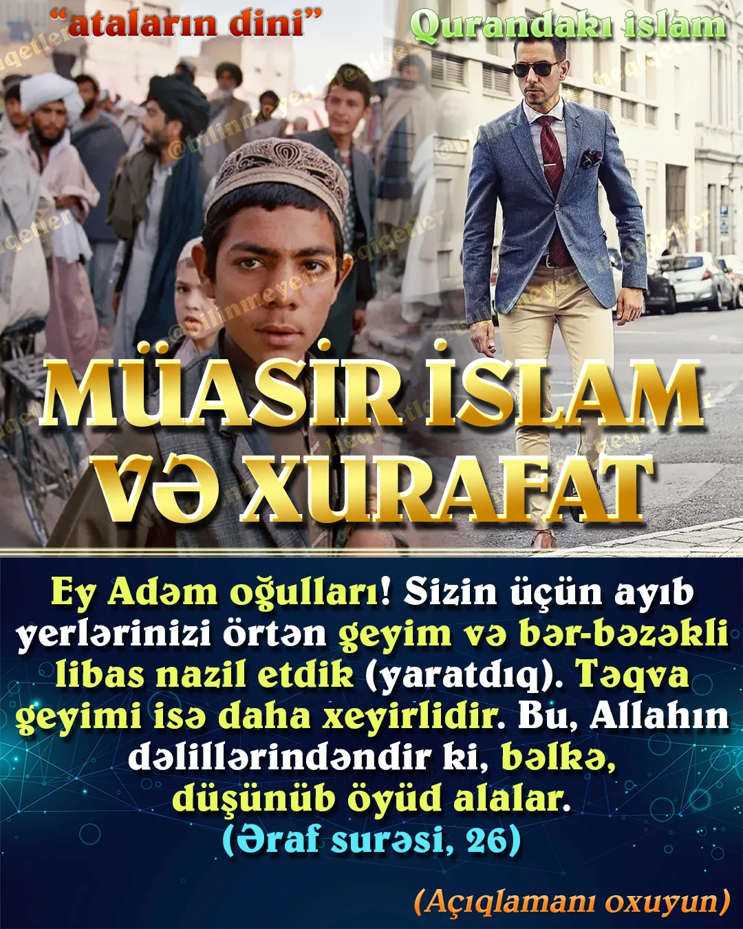 Müasir İslam”, “İslam və modernizm” kimi anlayışlar bu gün İslam dünyasında tez-tez gündəmə (2)